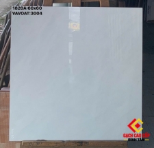 GẠCH LÁT NỀN 60X60 TRẮNG XÁM VÂN MÂY NHẸ BÓNG KIẾNG