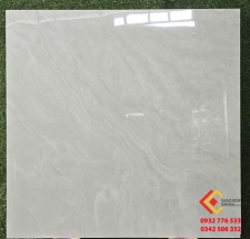 Gạch lát nền Ấn Độ 80x80 đá bóng kiếng màu xám nhạt vân mây số lượng lớn