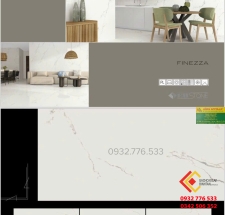 Gạch đá bóng kiếng 80x160 Finezza Bianco Pulido mẫu mới 2025