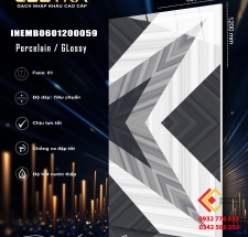 Gạch khổ lớn hàng ốp nền nhà 60x120 Lustra INEMB nhập khẩu Ấn Độ tại Long An