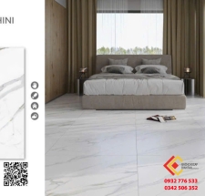 Gạch 100x100 trang trí nền nhà CALACATTA BROGHINI MATT 