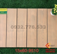 Gạch 15x60 giả gỗ lát nền nhà 9510
