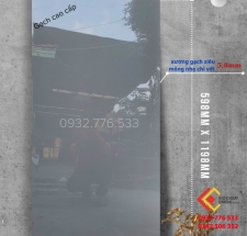 Gạch 598x1198 đá bóng kiếng xương siêu mỏng tại bình chánh