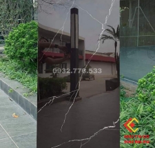 Gạch 60x120 màu đen bóng vân sọc trắng mã 1270