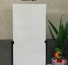 Gạch 60x120 màu trắng bóng kiếng mã AD61200 nhập khẩu Ấn Độ
