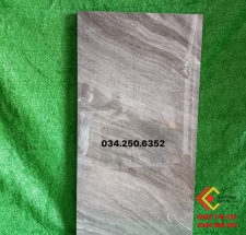 Gạch 60x120 khổ lớn trang trí ốp lát màu xám bóng kiếng hàng TBN 