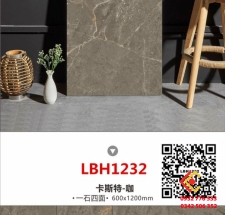 Gạch 60x120 màu xám nhập khẩu LBH1232
