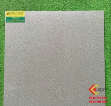 Gạch 60x60 đá mờ màu xám hiện đại