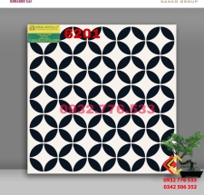 Gạch 60x60 họa tiết hoa văn sắc sảo mã 6201