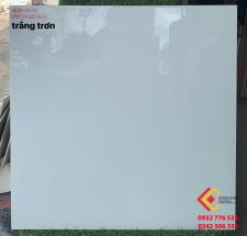 Gạch 60x60 màu trắng trơn tại tỉnh Bến Tre hàng cao cấp 