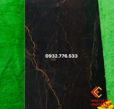 Gạch trang trí bậc thang 75x150 màu đen vân cam nhập khẩu TBN