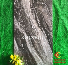 Gạch 75x150 vân đá màu đen xám hàng TBN tại kho 