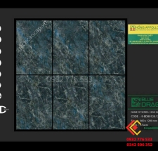 Gạch 80x120 màu xanh ngọc lục lát nền khách sạn cao cấp 5 sao