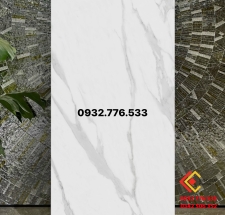 Gạch 80x160 họa tiết trắng sọc vân mây