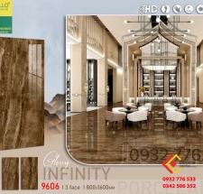 Gạch 80x160 khổ lớn màu nâu bóng hàng khổ lớn tại Tây Ninh 