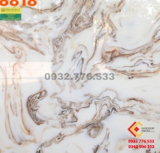 Gạch 80x80 đá bóng kiếng màu cafe mã 8818
