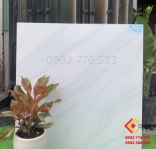 Gạch 80x80 màu trắng vân gợn sóng