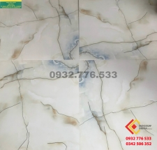 Gạch 80x80 màu trắng viền nứt hàng nhập khẩu Trung Quốc