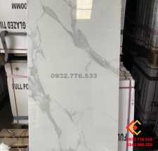 Gạch lát nền khổ lớn 60x120 vân khói nhẹ nhập khẩu