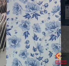 GẠCH 60X120 HỌA TẾT HOA XANH COBAN BÓNG KIẾNG APODIO